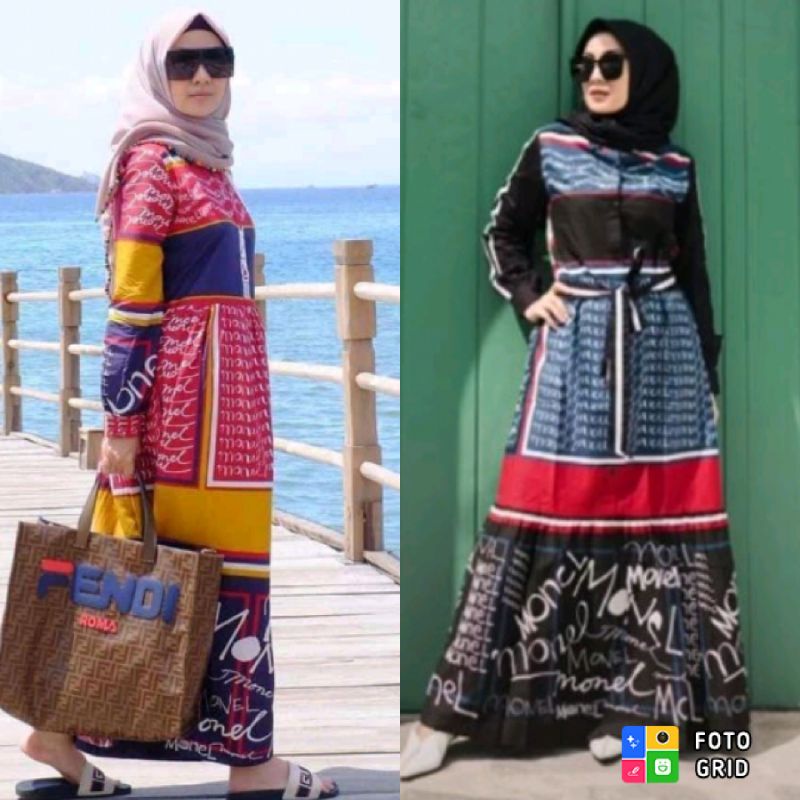 Monel mix typo dress