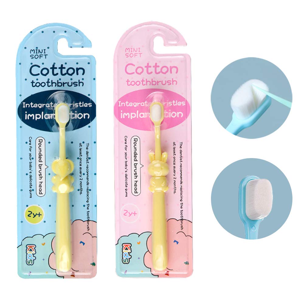 ♥BabyYank♥ SIKAT GIGI BAYI MINI SOFT COTTON TOOTHBRUSH - SIKAT GIGI ANAK SUPER LEMBUT