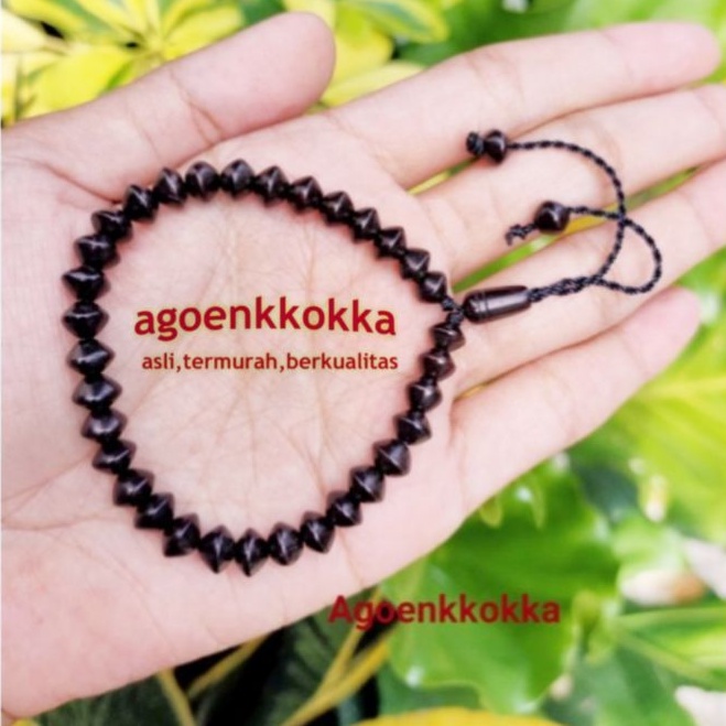 Gelang wajik 33 kpl hitam kokka kaokah