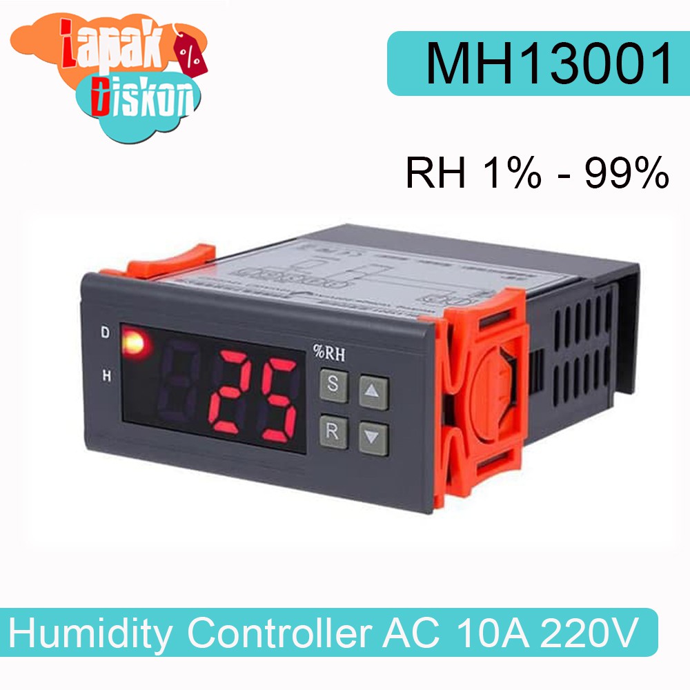 Humidity Controller Hygrostat Digital Alat Pengatur Kelembaban MH13001 220V