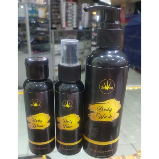 Paket Dewee Handbody Spray Pemutih sudah BPOM