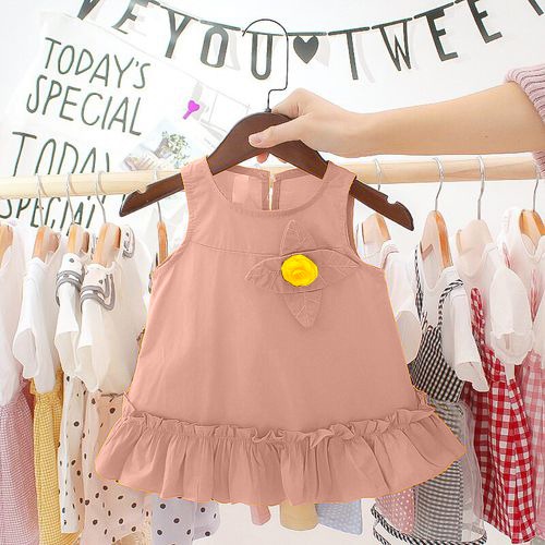 TokoMilkan - Dress Baju Anak Perempuan Lucu BE FLOWER Dress Kids