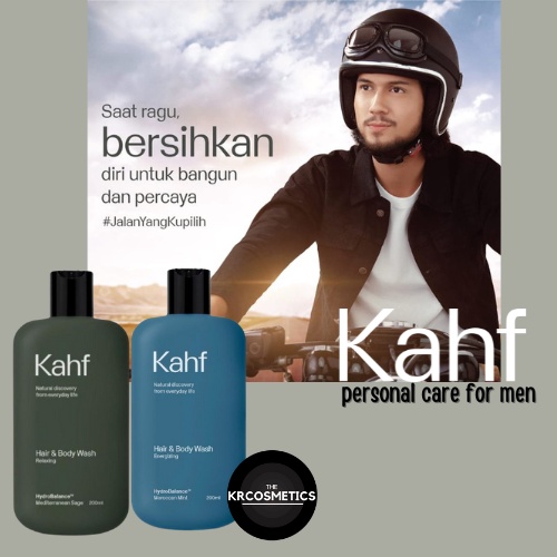 KAHF Body Wash Sabun Mandi Pria sabun acne sabun cair pria 200ml