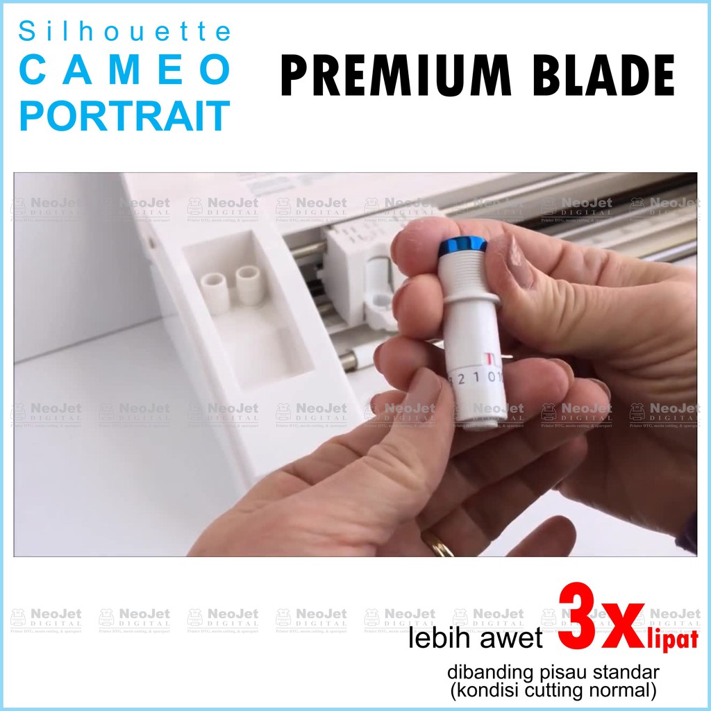 

Baru Silhouette Blade Pisau Premium Blade Untuk Mesin Cutting Silhouette Cameo Portrait