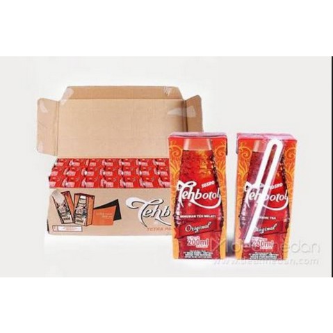 

Teh Botol Sosro Kotak 200ml Isi 24 Pcs / Dus