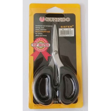 

GUNTING GUNINDO KS 818 STAINLESS BESI SCISSORS ALAT PRAKARYA KANTOR ATK GROSIR MURAH TAJAM LUSIN MURAH