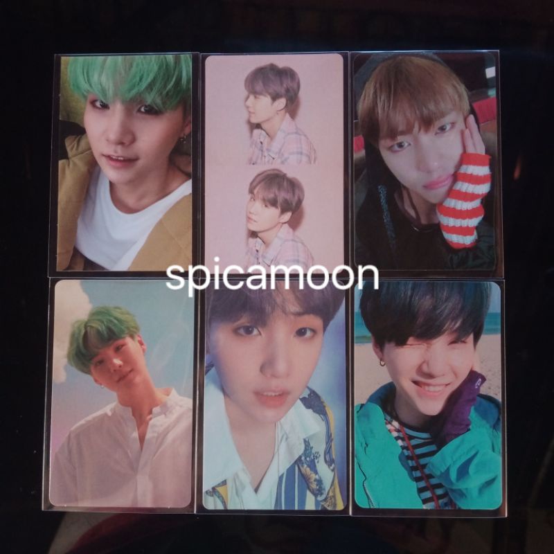 ready pc photocard bts taehyung yoongi v suga her o persona 4 hyyh pt2 ynwa persona 1