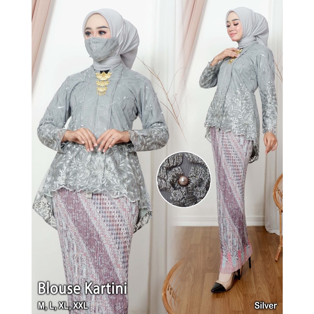 Kadai.baju / Kebaya blouse kartini / Kebaya modern / Kebaya remaja / Kebaya brukat