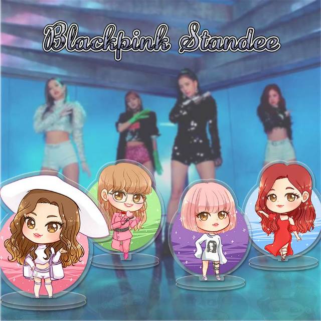 [STANDEE] Action figure Blackpink akrilik jisoo rose lisa jennie