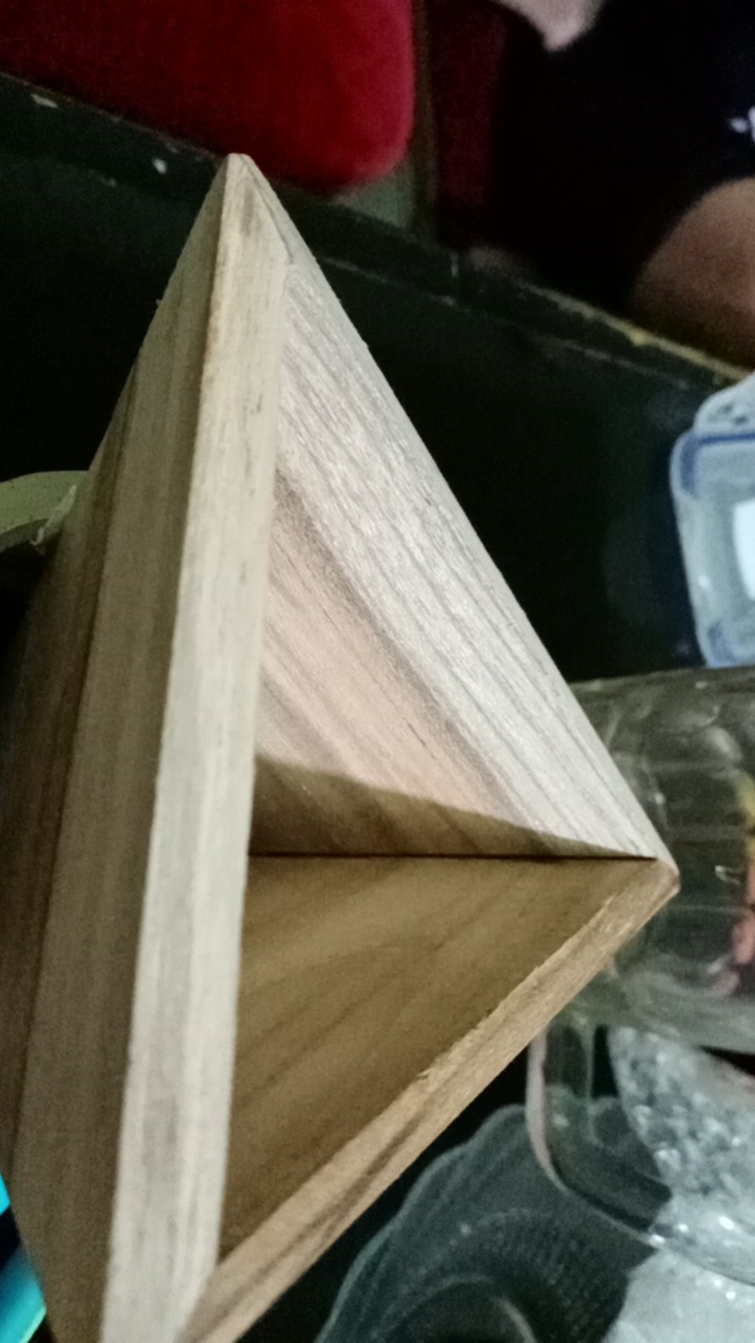 Ready 10cm Cetakan Bakcang Kuecang Kayu Jati 10cm Tanpa Alas