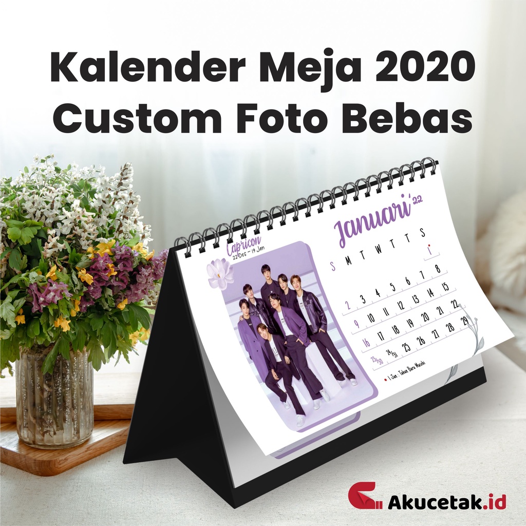 

Kalender 2022 / Kalender Custom Foto 2022 / Kalender Aesthetic / Kalender Meja 2022 / Kalender Foto / Kalender Meja Custom Gambar