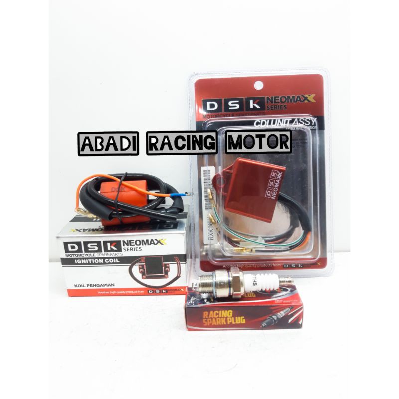 Cdi Racing Dsk Unlimiter Koil Coil Plus Busi Racing Rxk Rxs Rx King New Kobra Perdam Setara BRT