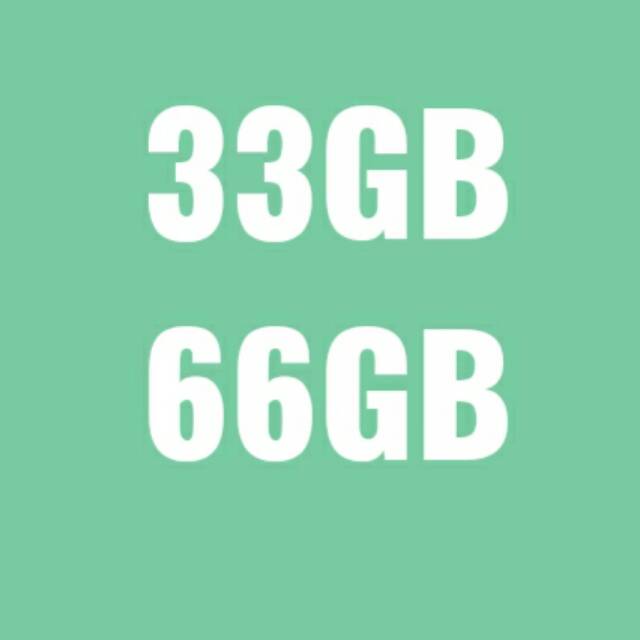 < Kirim via CHAT > voucher 3 three tri 33gb 66gb