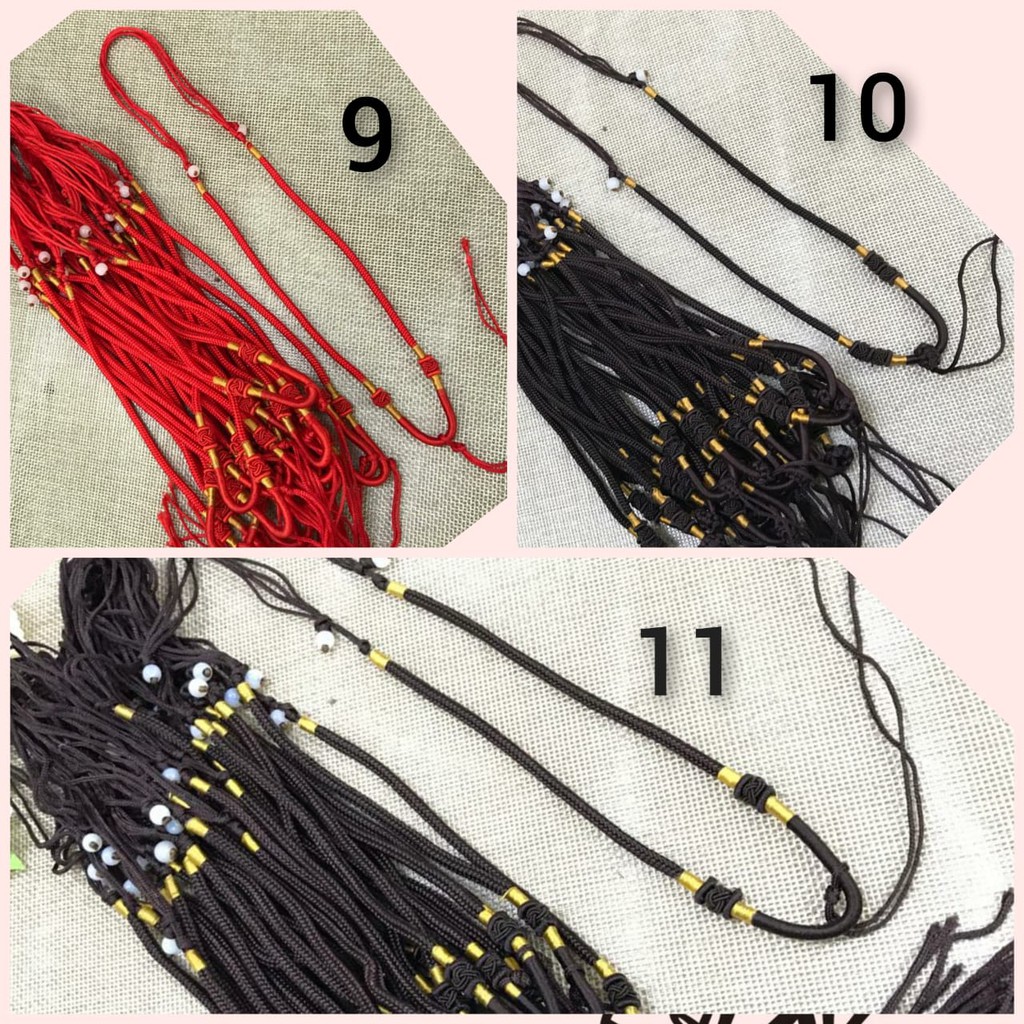 1 BUAH - TALI KALUNG DAN TALI GELANG JADIAN SIAP PAKAI