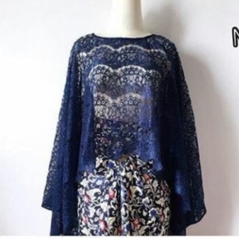 Kebaya Atasan Cape Glitter Fushia dan Lainnya