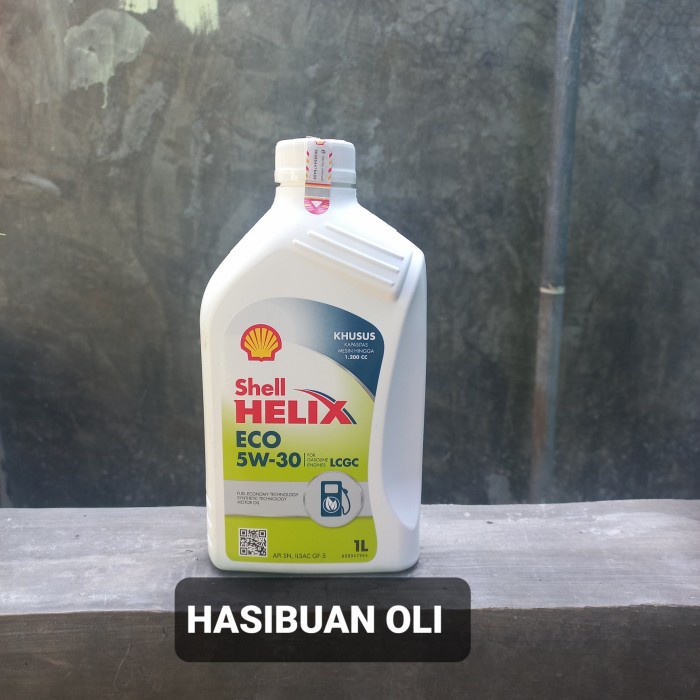 Oli Shell Helix Eco 5W 30 (1 Liter) ORIGINAL