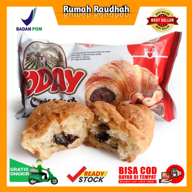 

ELVAN TODAY CROISSANT RASA HAZELNUT - ROTI KHAS ARAB