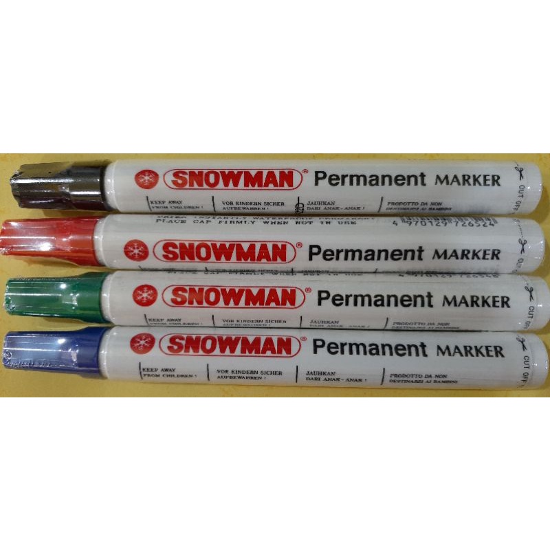 

spidol snowman permanen