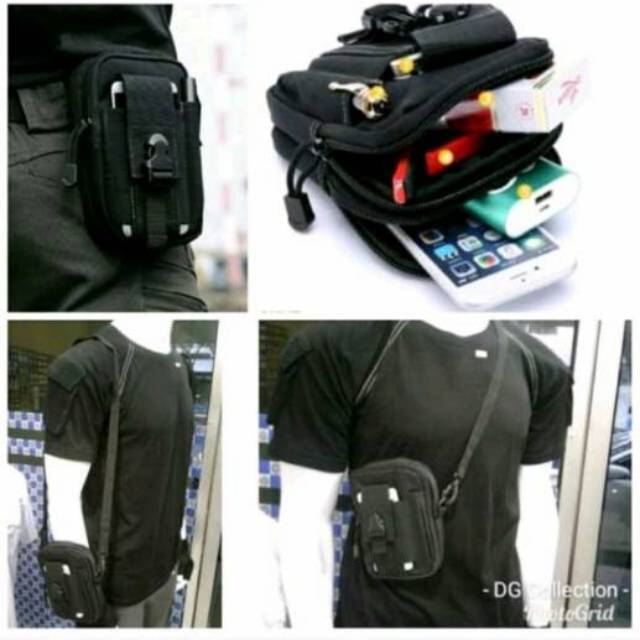 Tas hp tactical 1188 tas pingang multi slempang murah