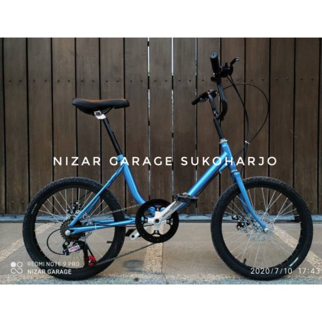  Sepeda  Minion  Minitrack 20 Frame  Japan dan Phoenix 8 Speed 