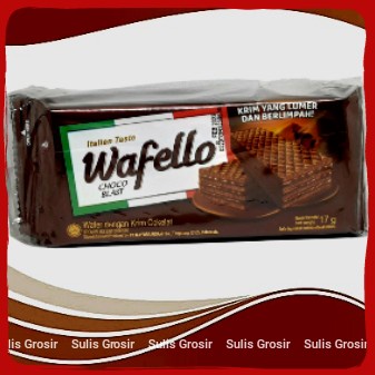 

ROMA WAFELLO Renceng 17g Choco Blast