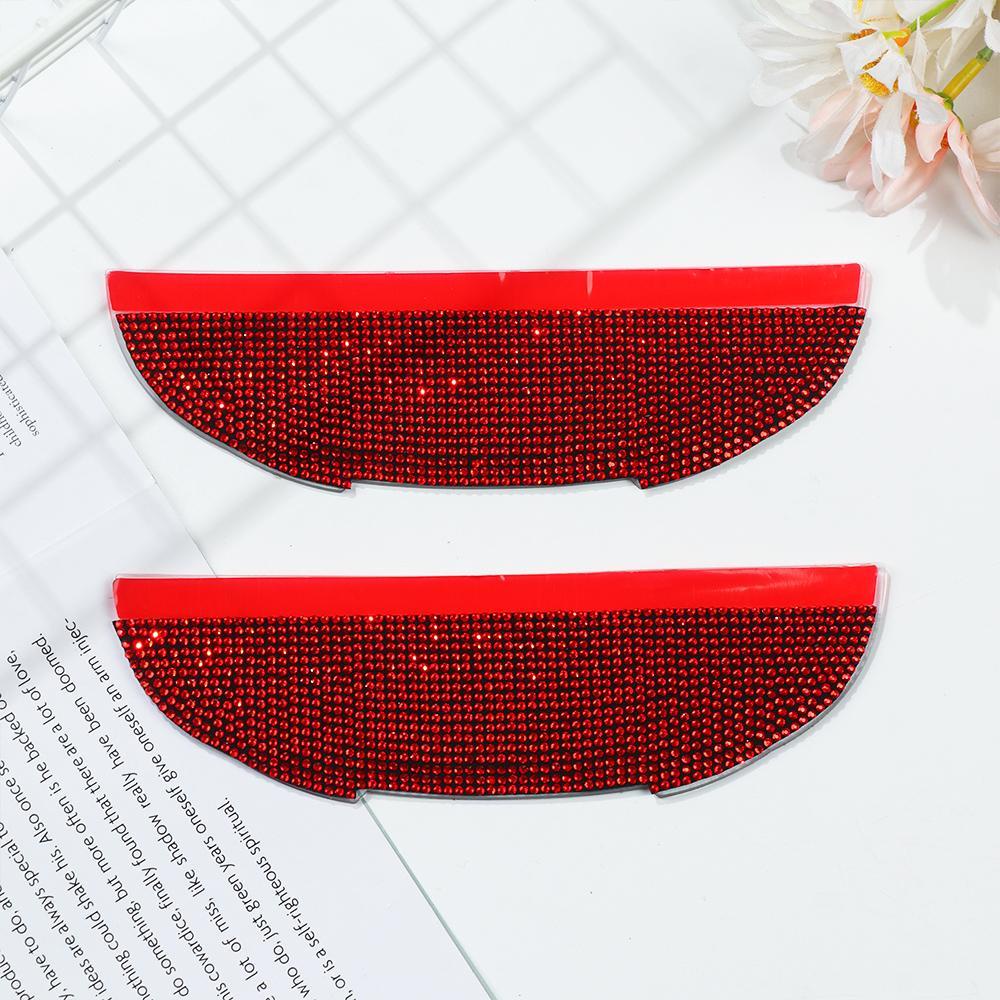 Stiker Spion Mobil TOP Aksesoris Mobil Mengkilap Warna Merah Mobil Untuk Spion Mobil