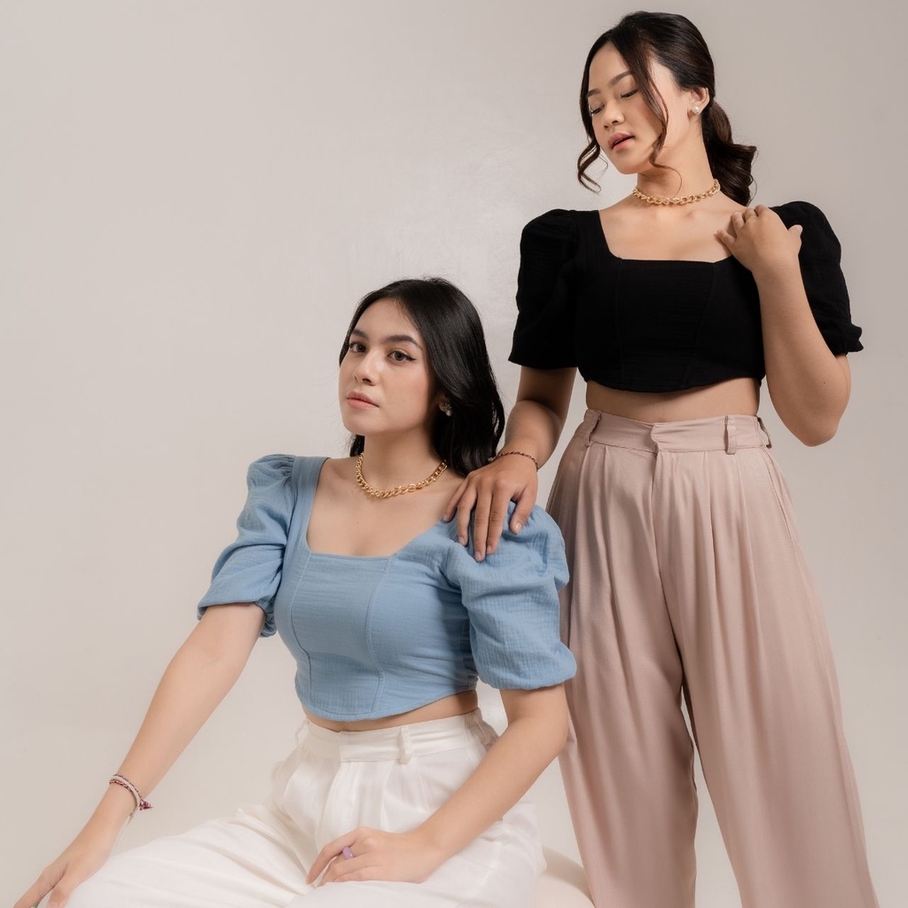 AIJO | Lyora Top | Crop Top Wanita