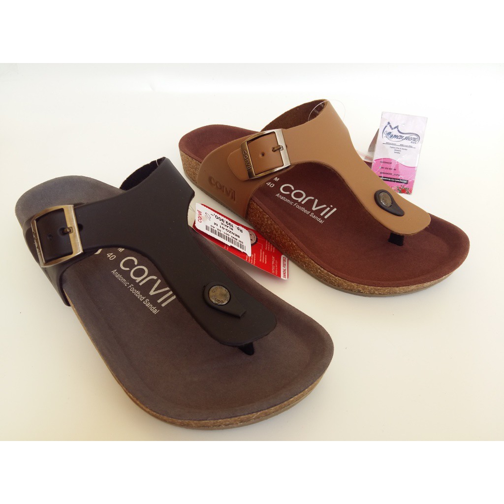  SANDAL  PRIA CARVIL  BENZO  01 M SANDAL  ORIGINAL Shopee 