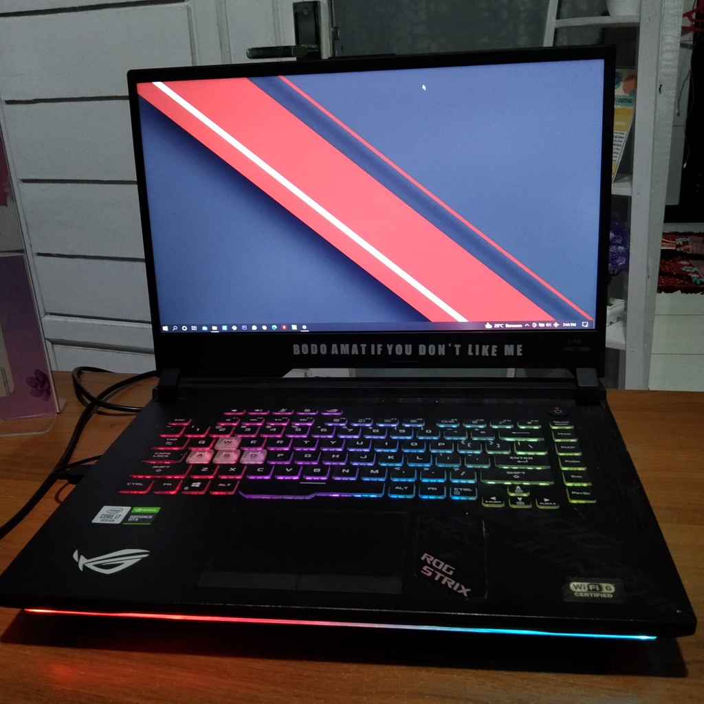 ASUS ROG Strix G512LU I7-10750H GTX 1660 TI