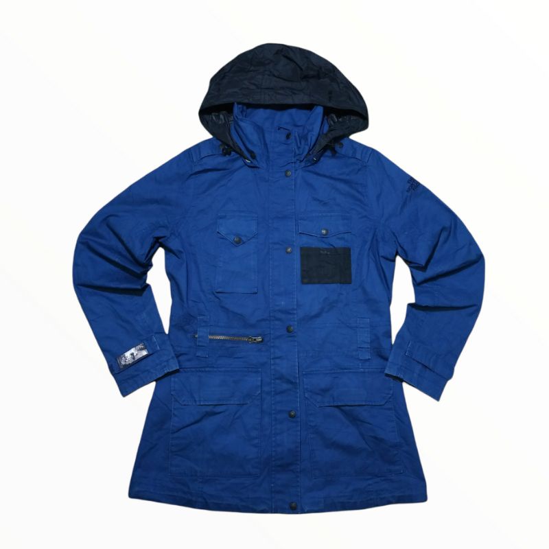 Jaket Parka Outdoor TNF THE NORTH FACE RIEL SAFARI Women Second Size S-M Waterproof Windproof