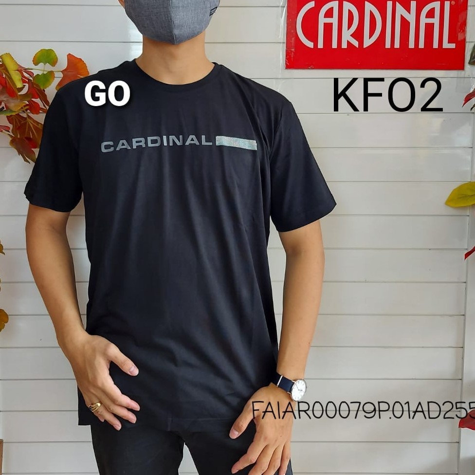 gof KFO CARDINAL FORMAL TSHIRT Pakaian Pria Atasan Kaos T-shirt Oblong Casual Original Lengan Pendek