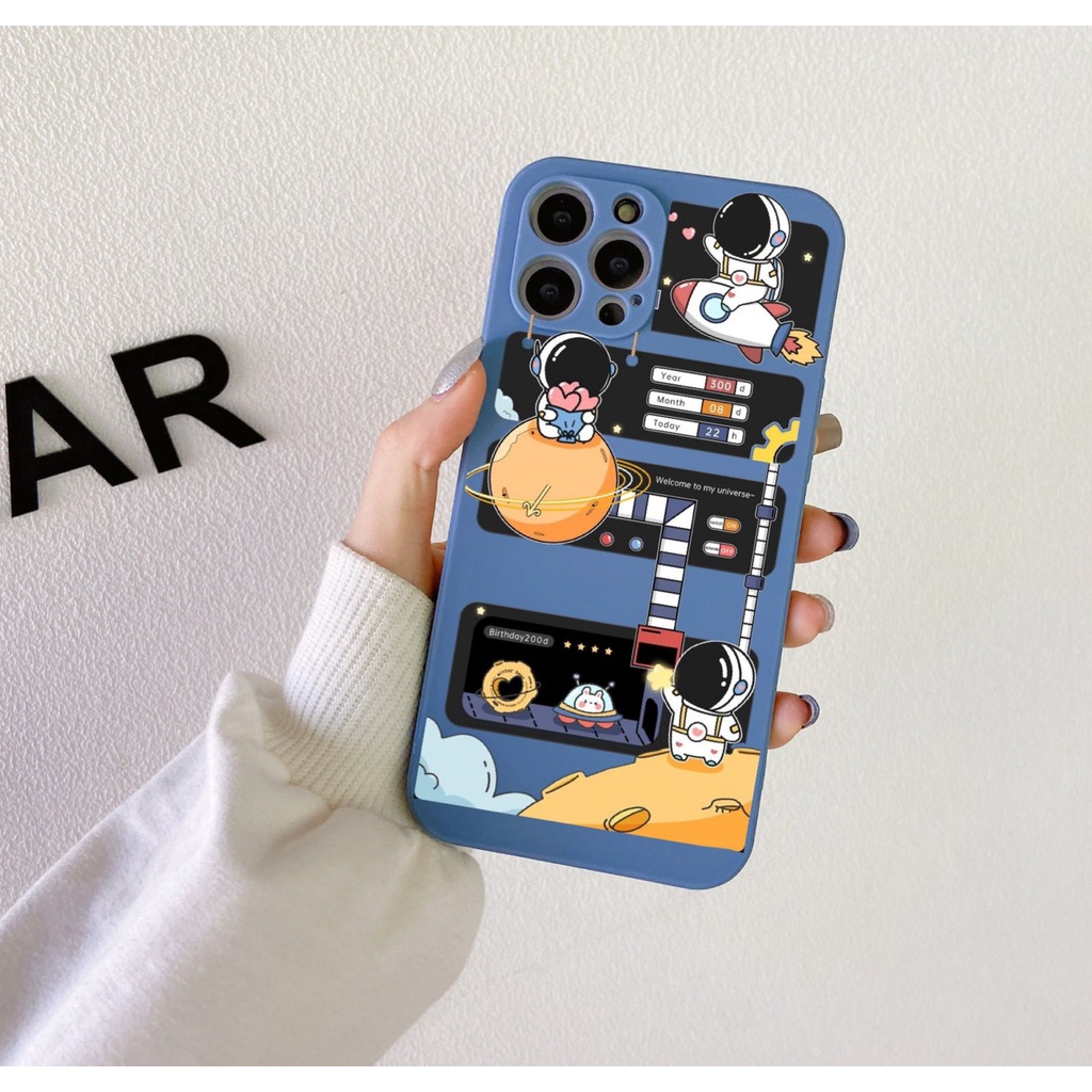 BB16 Softcase Matte Astronot for Oppo Realme 2 Pro U1 U2 5 5s 5i 8i 9 10 C1 C10 C11 C12 C15 C2 C20 C20a C21 C21y C25 C25y C3 C30 C31 C33 C35 C55 Narzo 20 30A 50 50a 50i