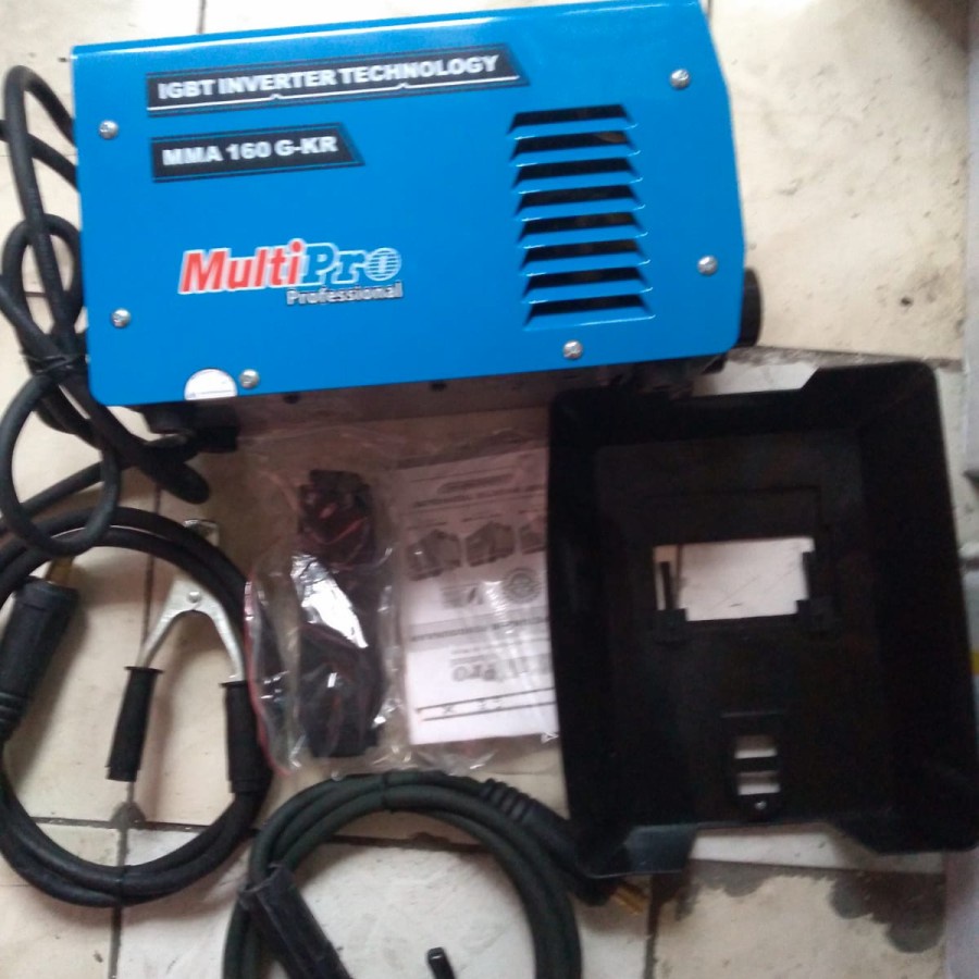 Mesin Las Inverter IGBT MMA 160 GKR heavy duty non stop