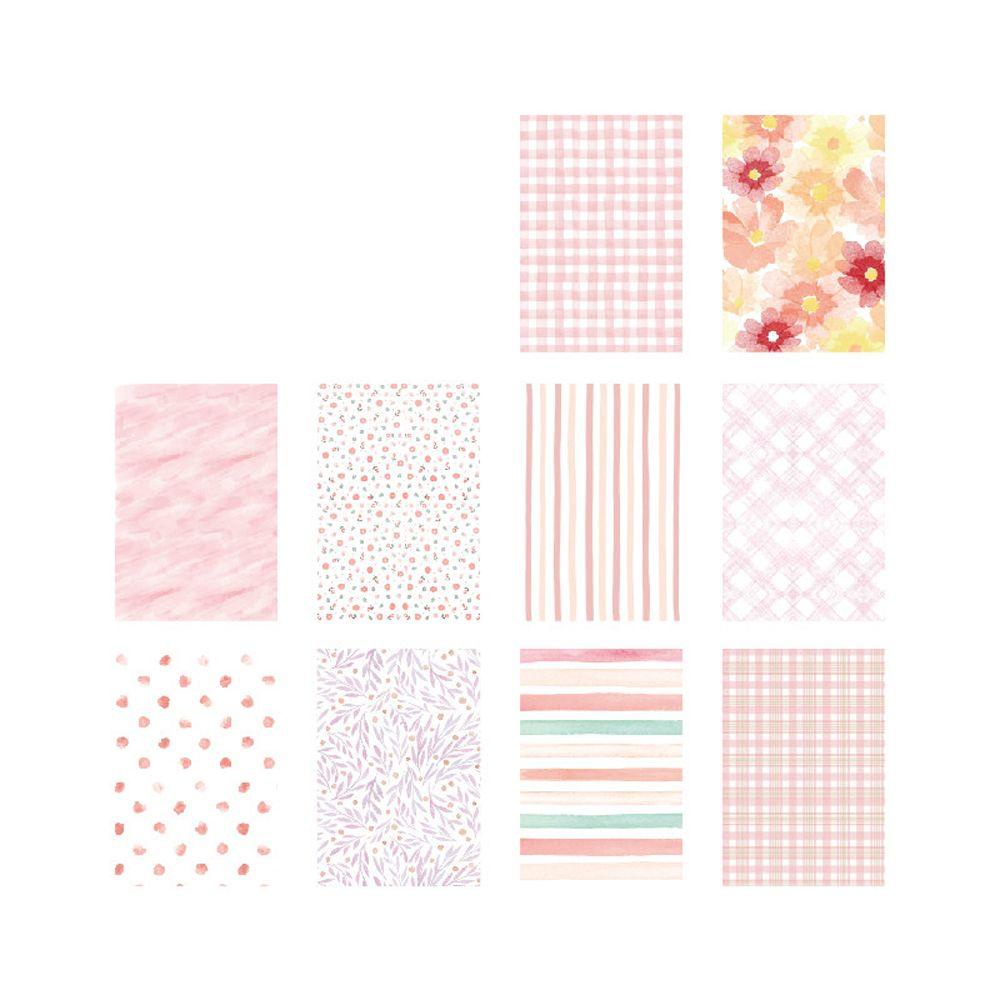 Lanfy Bahan Kertas Note Paper Warna-Warni Perlengkapan Kantor Diary Dekorasi Scrapbooking Stiker Alat Tulis Stiker DIY Perlengkapan DIY Craft Dekoratif Decals Scrapbooking Kertas Hias