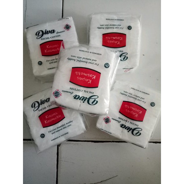 Kapas Putih Untuk Wajah Facial Cotton Cosmetic