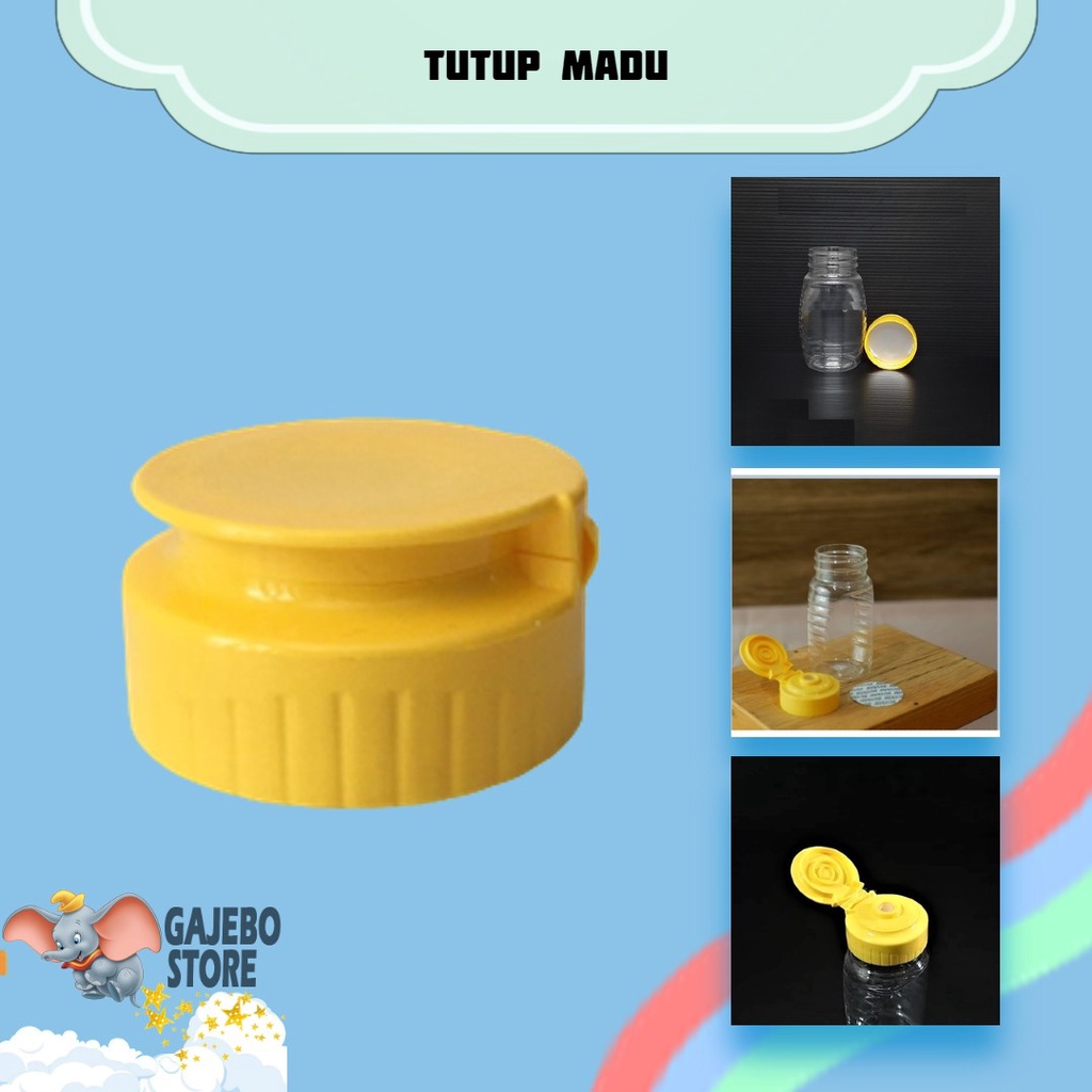 TUTUP BOTOL MADU TJ IMPORT / TUTUP IMPORT BOTOL MADU TJ FLIPTOP