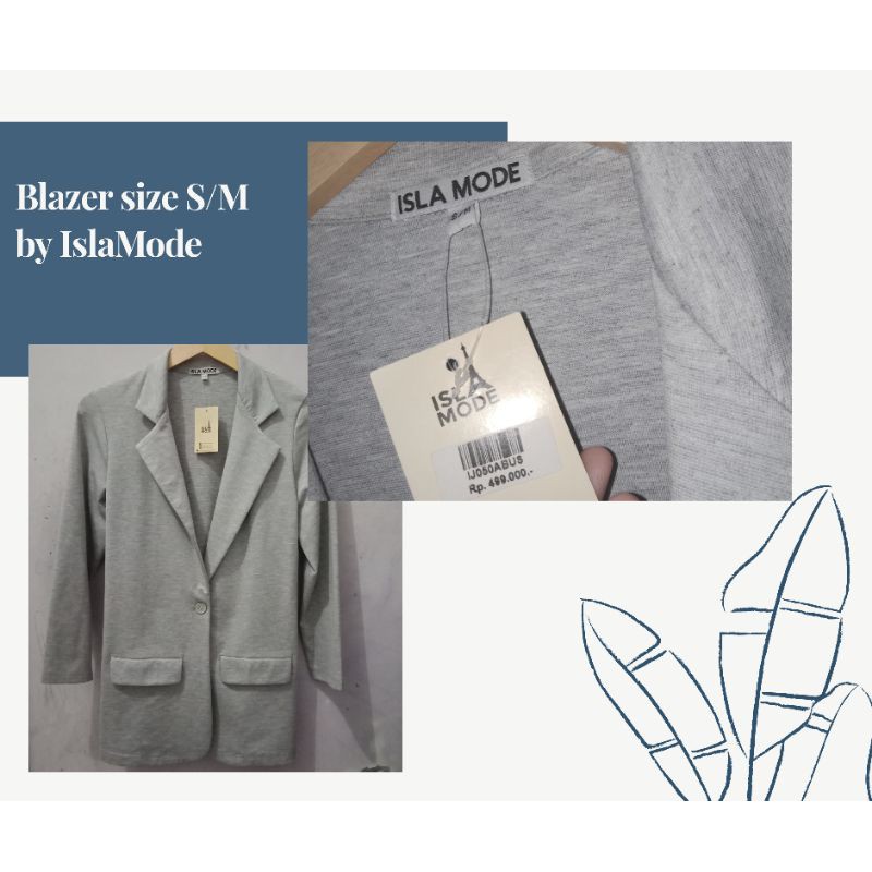 Blazer Abu size S/M by Isla Mode