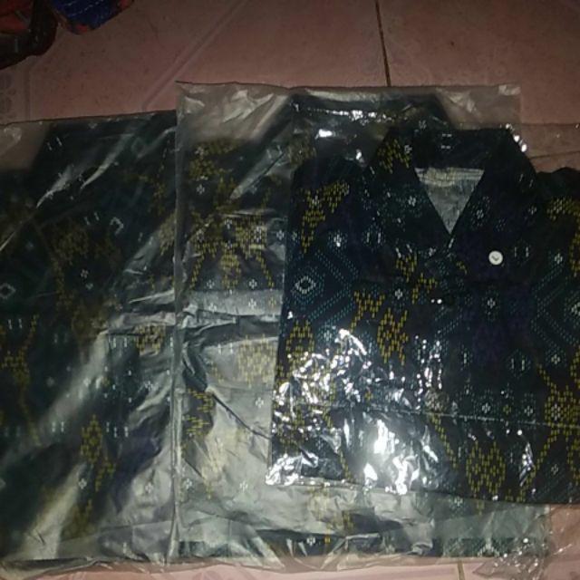 Kemeja Batik Songket Pria Modern