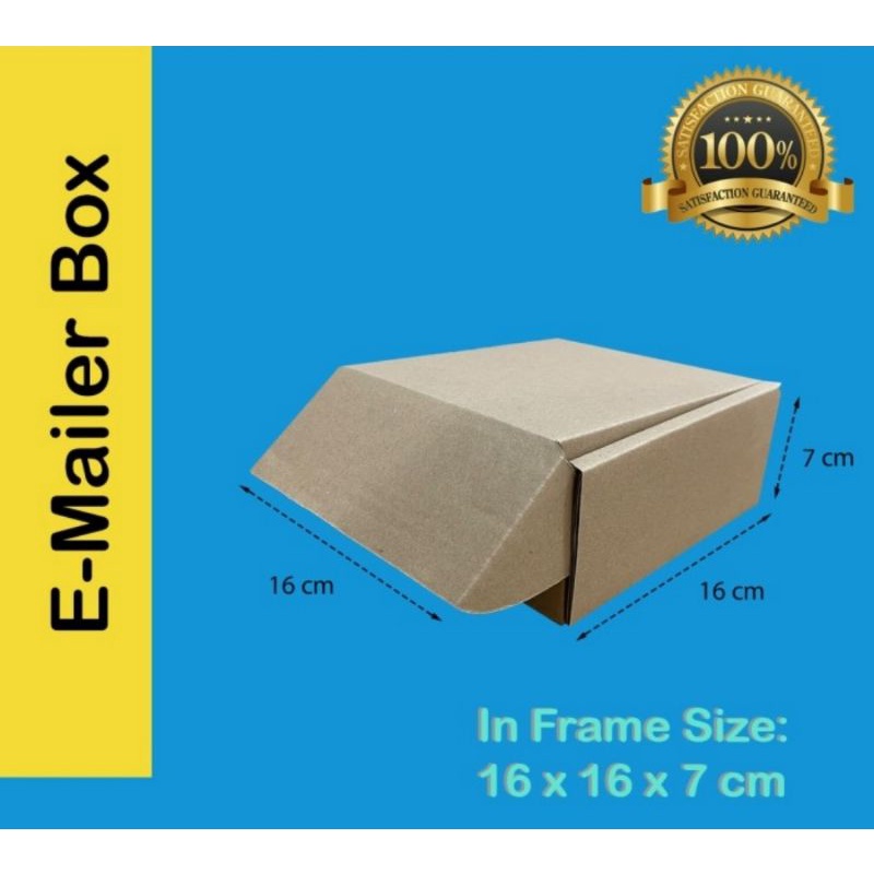 

10 Pcs Box Karton 16x16x7 /Kotak Karton 16x16x7 /Box Pizza/Kotak Karton/Dus