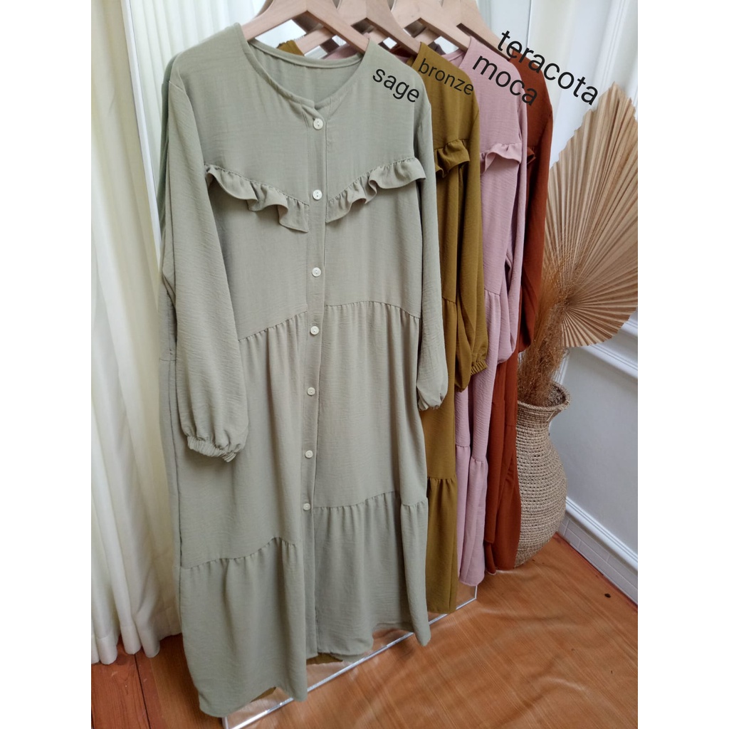 joana midi dress long tunik