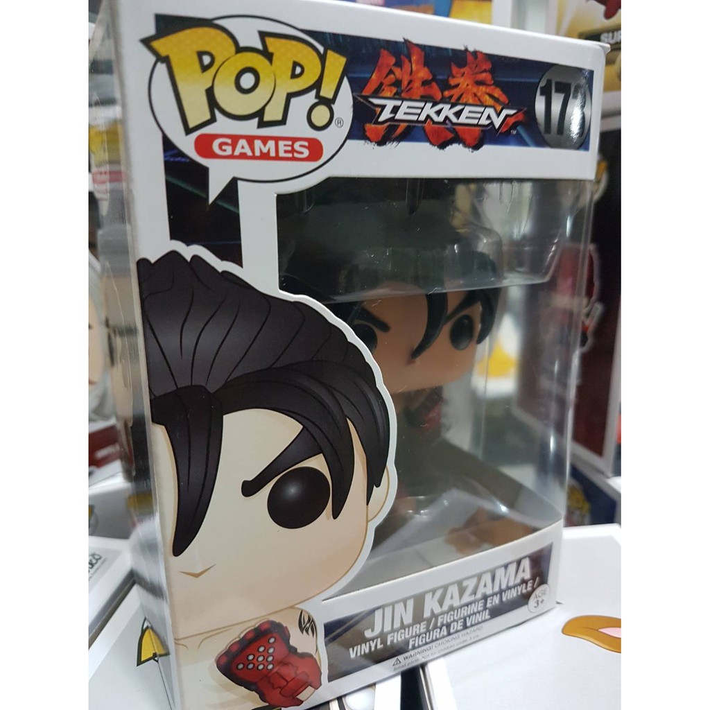 Funko pop jin kazama tekken ps4 games 173 original vinyl figure