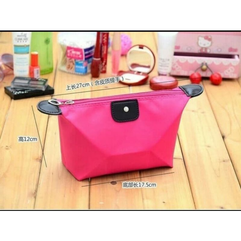 tas make up tas kosmetik travel bag organizer souvenir pernikahan murah unik 100 pcs grosir