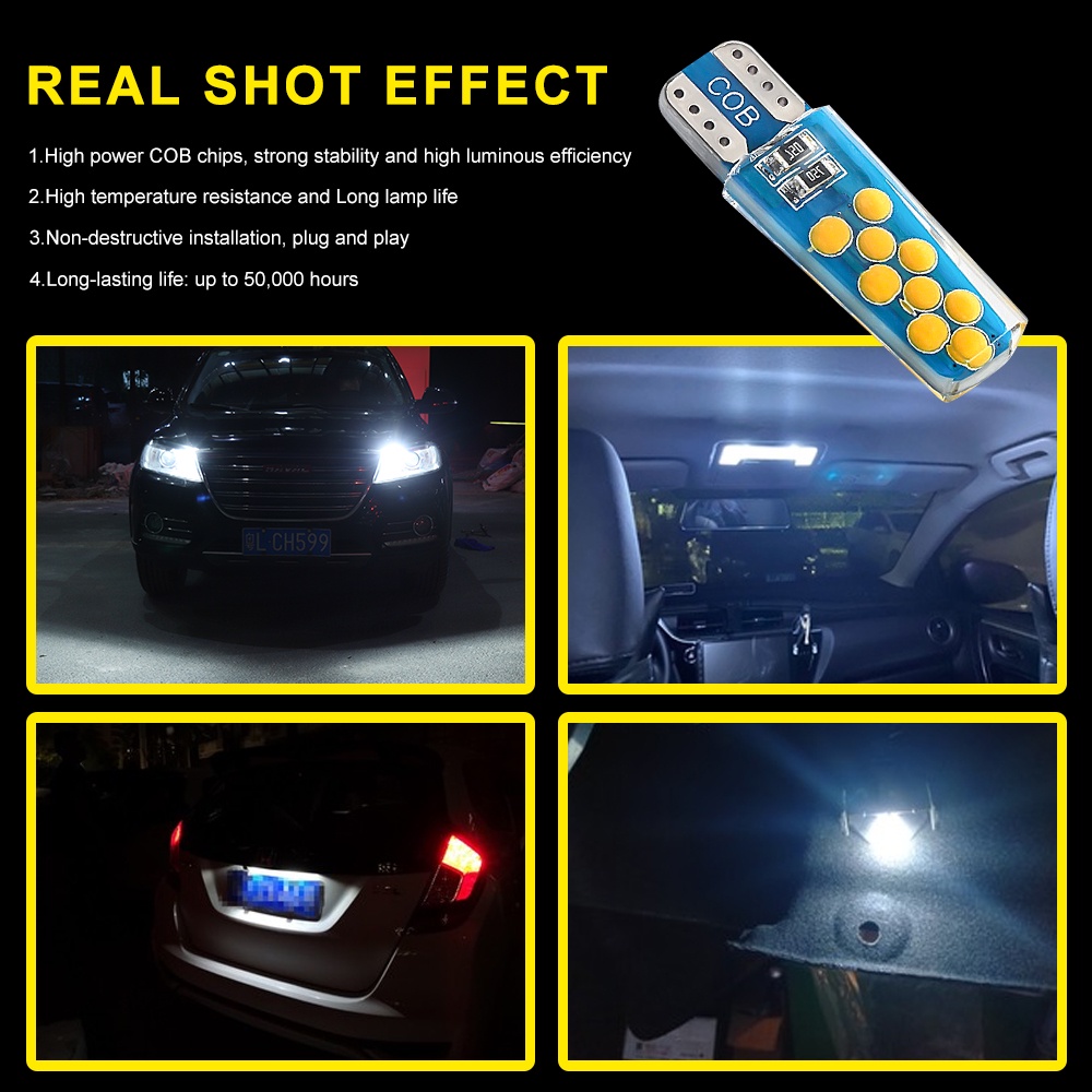 18 LED Lampu senja/ lampu kota Led t10 dan 12 volt kedip 1 PCS High Quality Mobil Motor Senja speedometer tipe diam / kedap-kedip flash