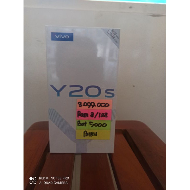 Vivo Y20S Ram 8 Internal 128 Garansi Resmi