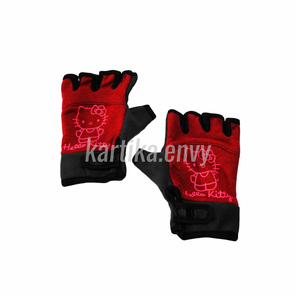 Sarung Tangan Anak Sepeda Motor Glove Half Finger Karakter