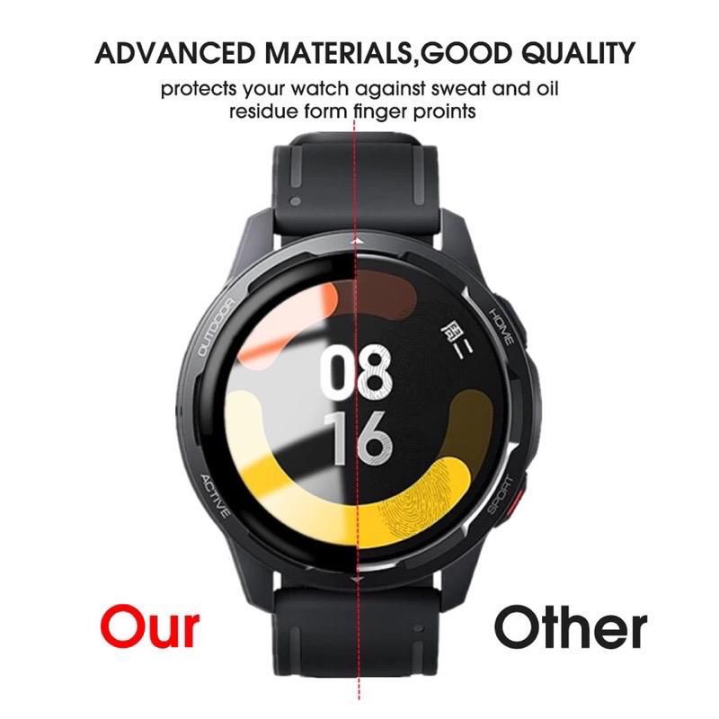 Xiaomi Watch S1 / S1 Active Anti Gores Screen Protector Full Cover PET Screen