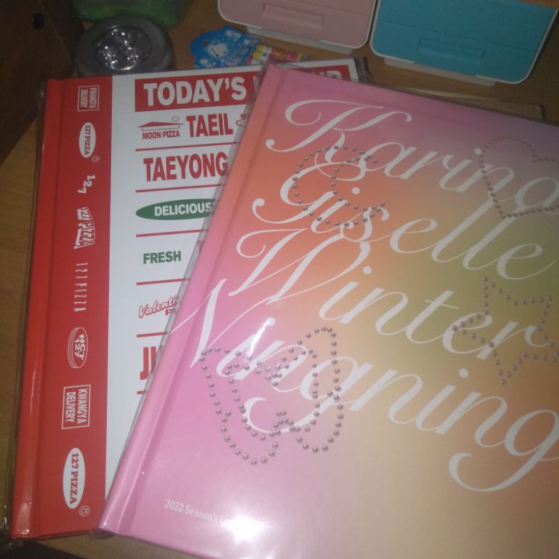 HARD COVER DIARY SEASON GREETING 2022 NCT127 WAYV AESPA