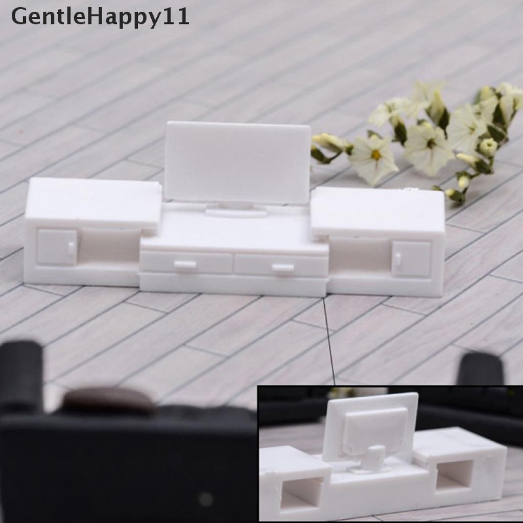 Gentlehappy Desain layout Arsitek model Mebel sofa model set Mainan Skala1Per75