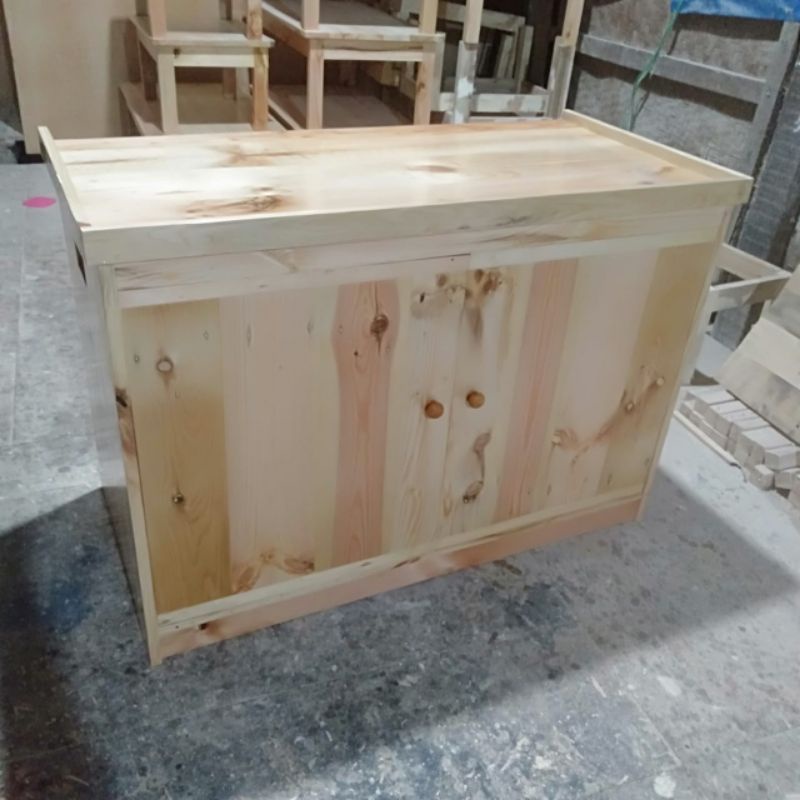 meja aquarium jati Belanda 100×50×70