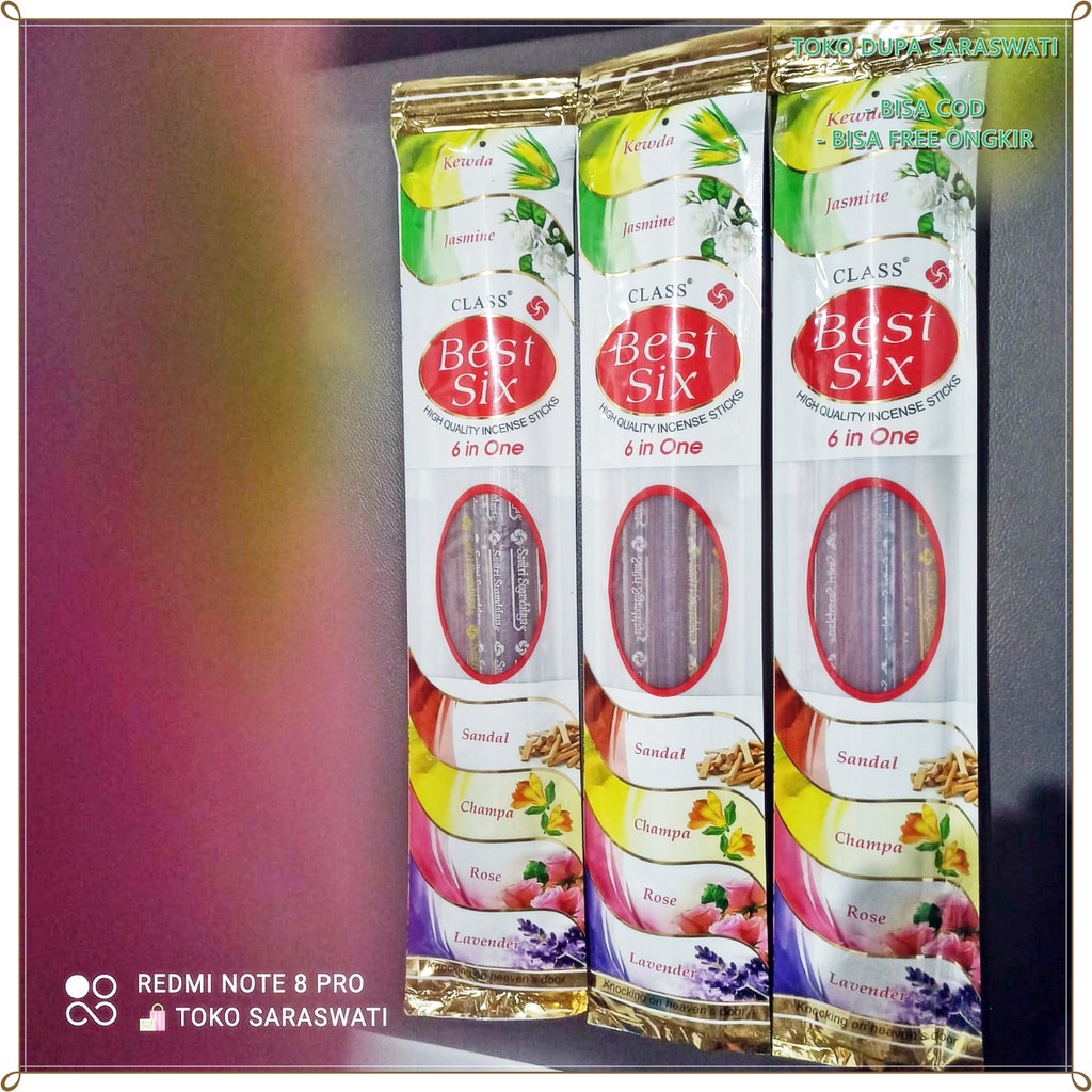 Hio Dupa Wangi Aromaterapi Savitri Best Six Stick Panjang Jawa Tengah